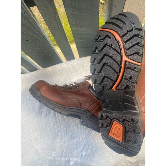 Timberland Women’s PRO Oxford Brown Safety Toe 9 US - Picture 8 of 10